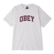 T-Shirt Obey - Obey Academic - Heather Grey