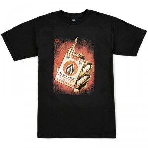 T-Shirt Obey - Black Gold - Black