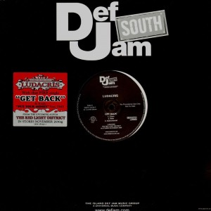 Ludacris - Get back / Put your money - promo 12''