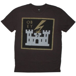 OBEY Antiques T-Shirt - Leaving Babylon - Grap