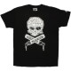 DESTROY ALL TOYS T-shirt  - Skull & Bones - Black