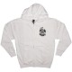 OBEY Zipped Hoodie - Obey Dragon - White