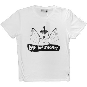 T-shirt Wesc - Eat My Shorts - White